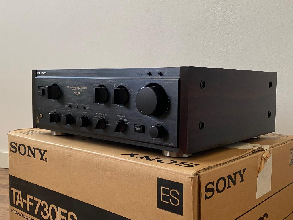 Sony TA-F730 ES Versterker, Ophalen, Zo goed als nieuw, 120 watt of meer, Sony