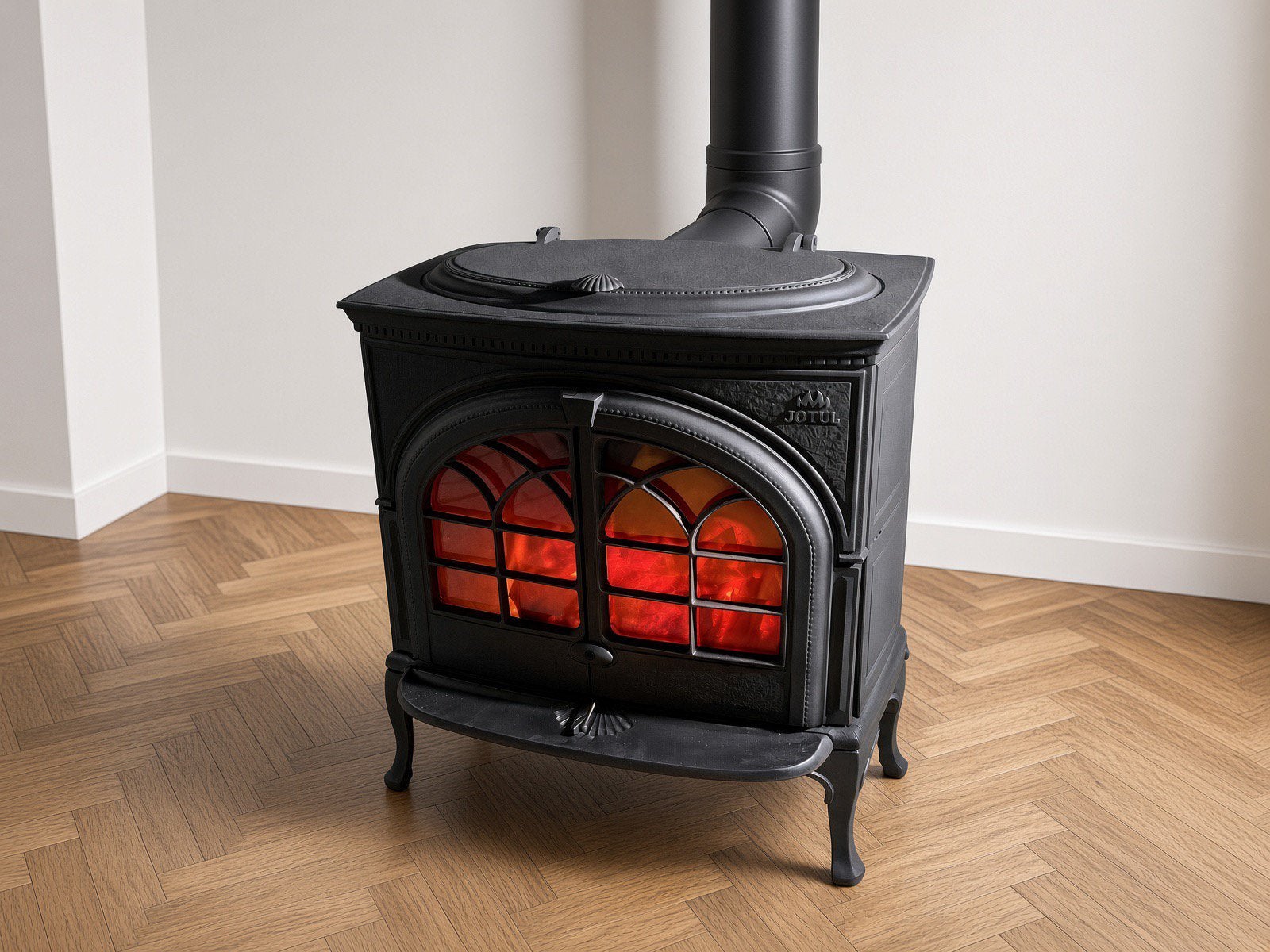 Prachtige Jotul vintage houtkachel nieuwstaat, Ophalen, Zo goed als nieuw, Vrijstaande haard, Houthaard