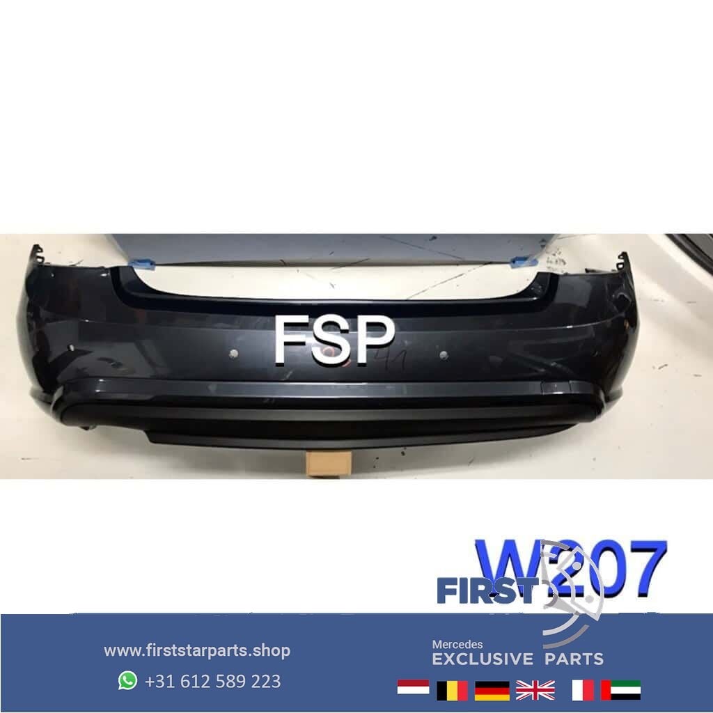 W207 E Klasse cabrio coupé achterbumper grijs origineel Merc
