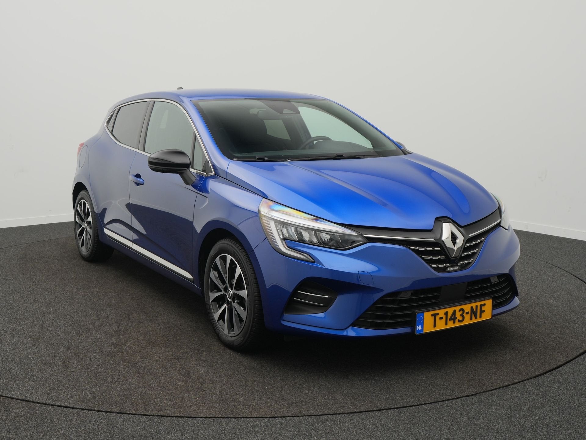 Renault Clio 1.6 E-Tech Full Hybrid 145 Techno - Occasion Le, Auto's, 28 km/l, Gebruikt, Blauw, Origineel Nederlands