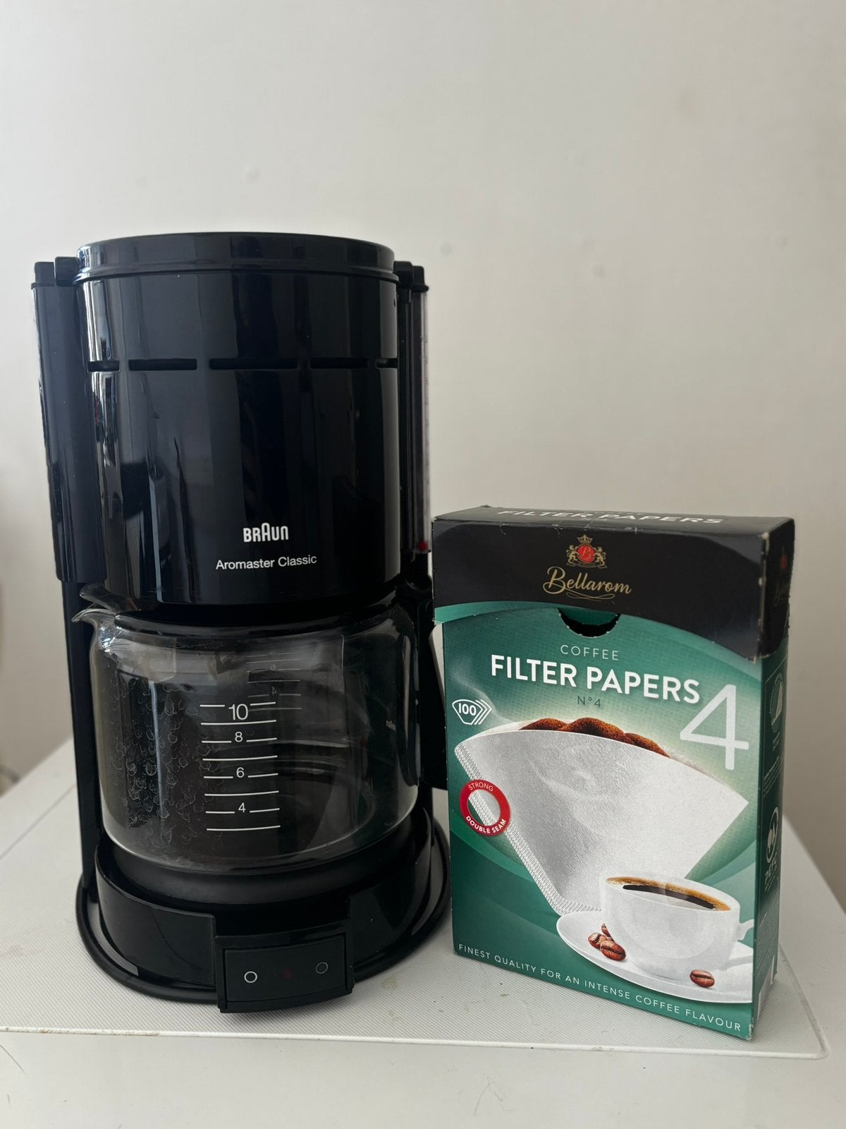 Coffee Machine - Braun, Ophalen of Verzenden, Gebruikt, Koffiemachine, Gemalen koffie