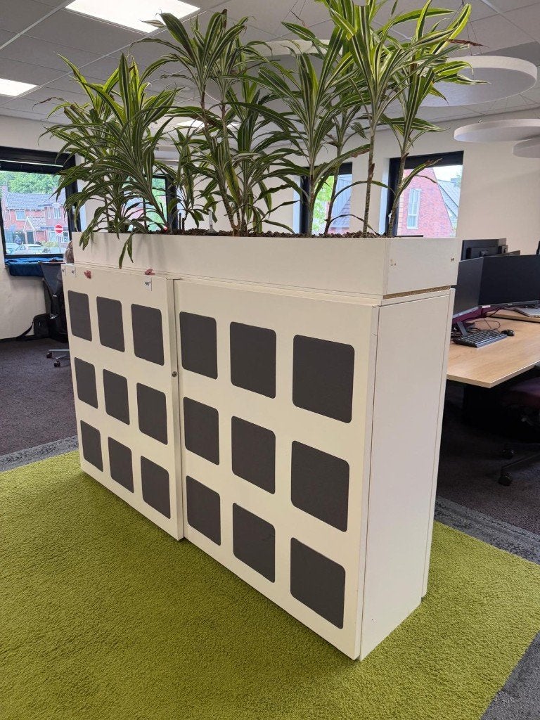 Archiefkast/Schuifdeurkast/kast met plant 160x45xH120cm,20st, Huis en Inrichting, Kasten | Lockerkasten, Ophalen of Verzenden