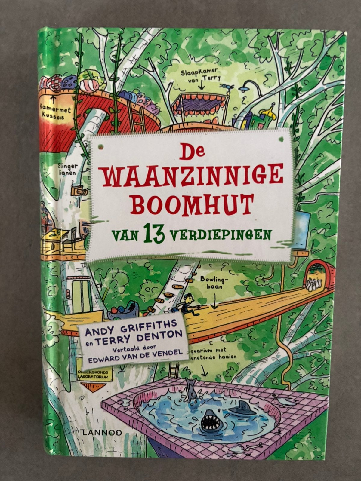 3x de waanzinnige boomhut, Boeken, Ophalen, Zo goed als nieuw
