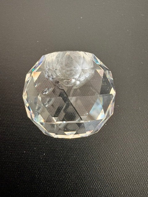 Swarovski kaarsenhouder ( Bol )met origineel doosje, Verzamelen, Ophalen of Verzenden, Nieuw, Overige typen