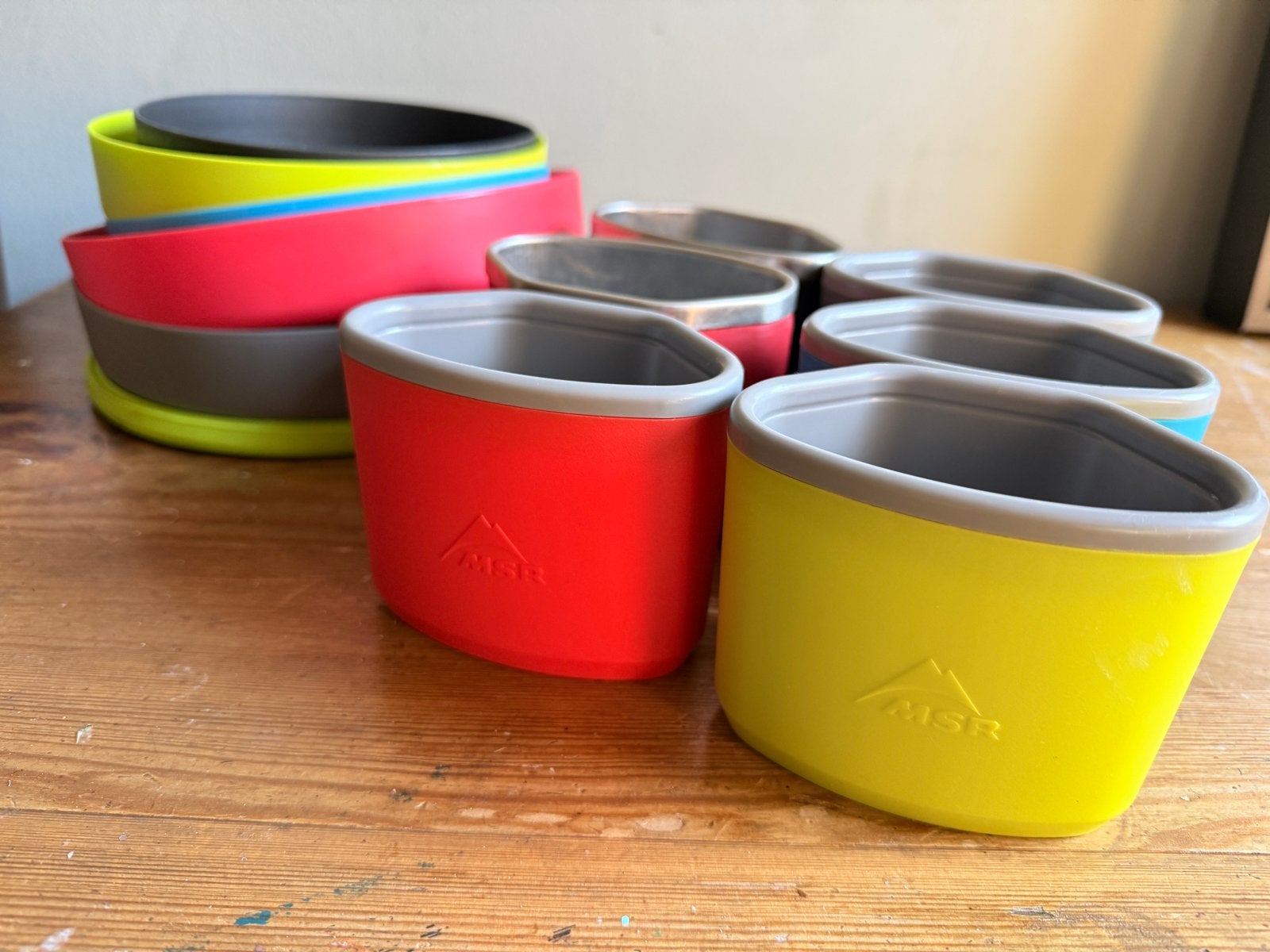 MSR Camping Servies Set - Lichtgewicht en Duurzaam, Ophalen of Verzenden, Zo goed als nieuw