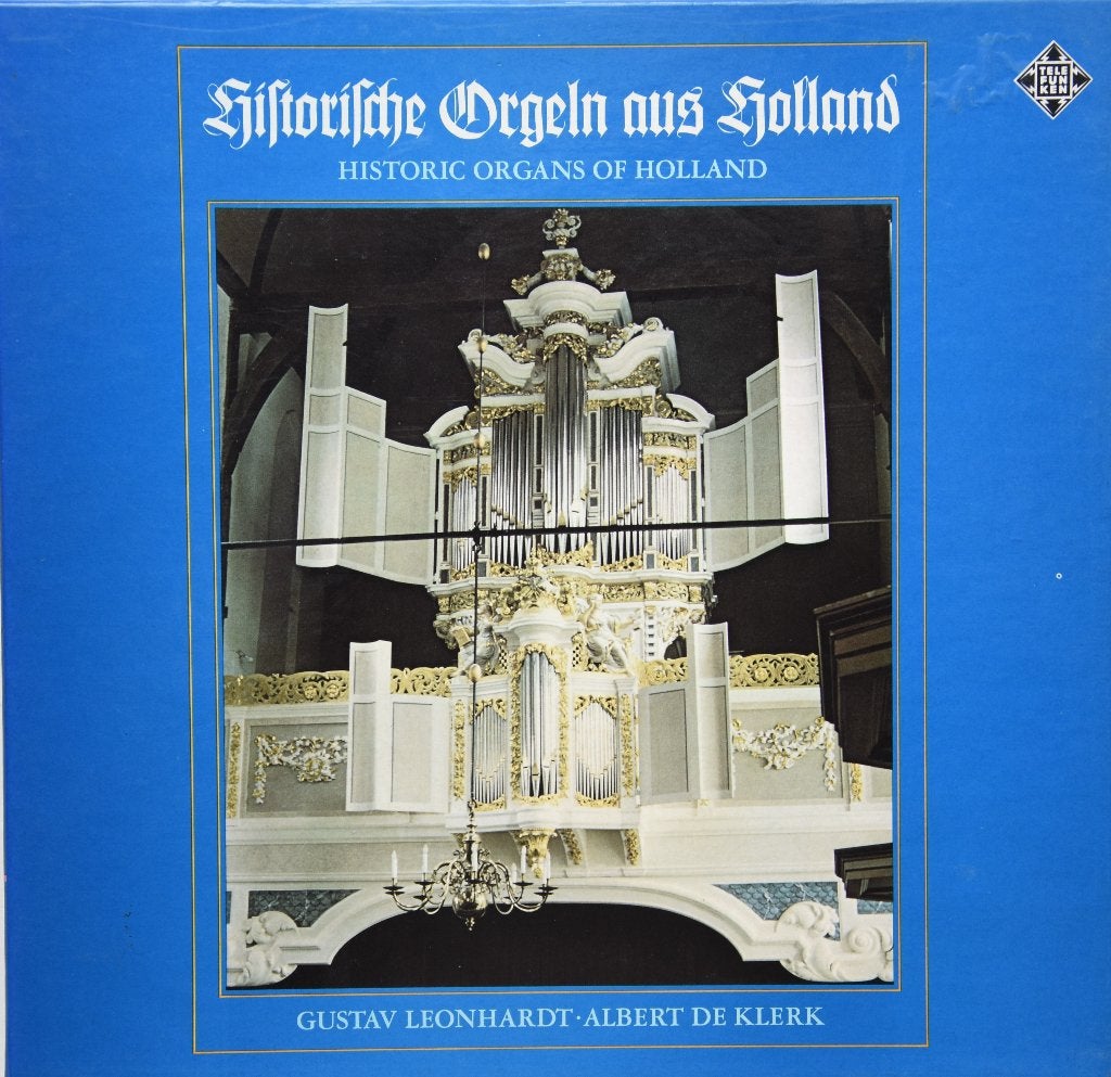 Historic Organs of Holland Gustav Leonhardt- Albert de Klerk, Gebruikt, Overige typen, Ophalen of Verzenden, 12 inch