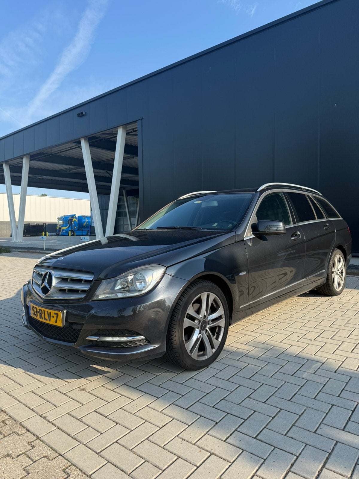 Mercedes-Benz C-Klasse 2.2 CDI C180 Estate AUT 2011 Zwart, Auto's, Mercedes-Benz, Automaat, Achterwielaandrijving, 1800 kg, Zwart
