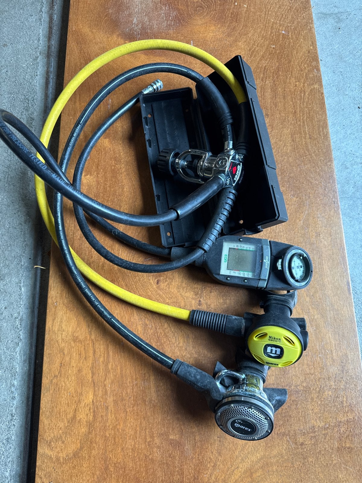 Mares Ruby duikset met Suunto Eon en kompas, Watersport en Boten, Ophalen, Gebruikt, Overige typen