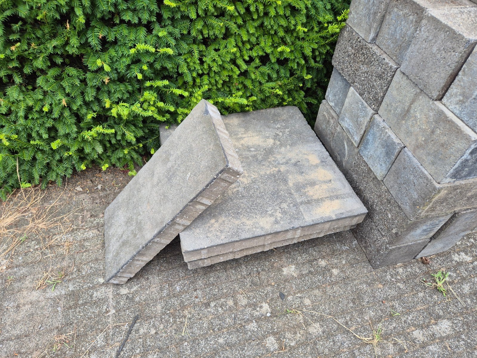 grote terrastegels, parasol tegel, Tuin en Terras, Ophalen, Beton, Terrastegels