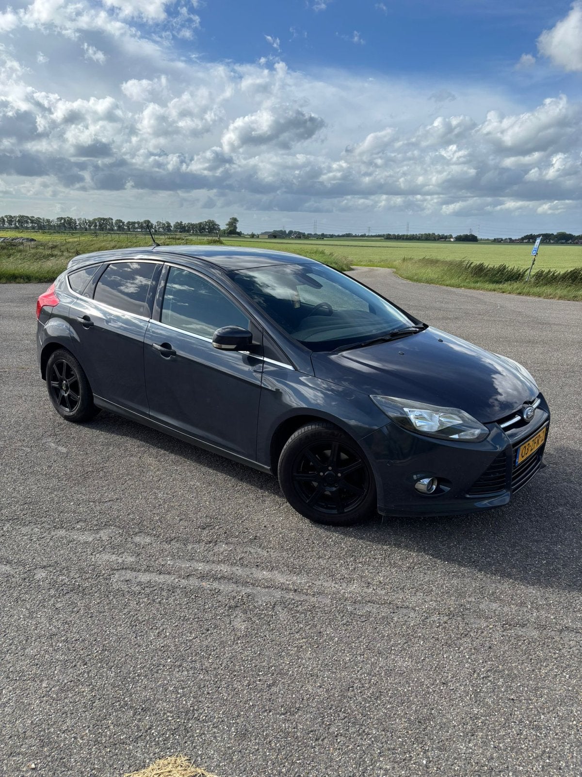 Ford Focus 1.6 Tdci 77KW 2012 Grijs km 245314, Auto's, 4 cilinders, Origineel Nederlands, Particulier, Zilver of Grijs