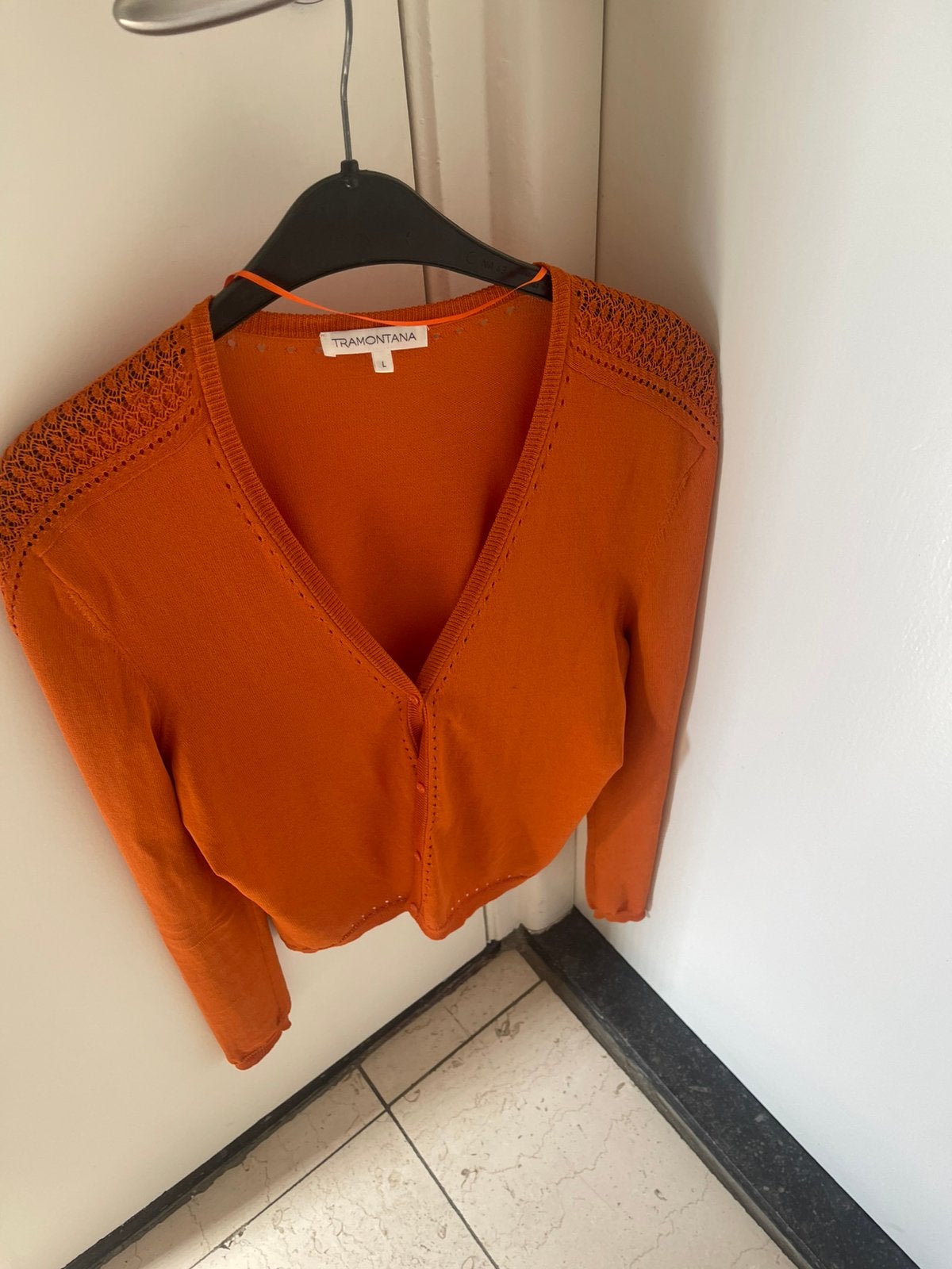 Tramontana vest maat L, Verzenden, Zo goed als nieuw, Maat 42/44 (L), Oranje