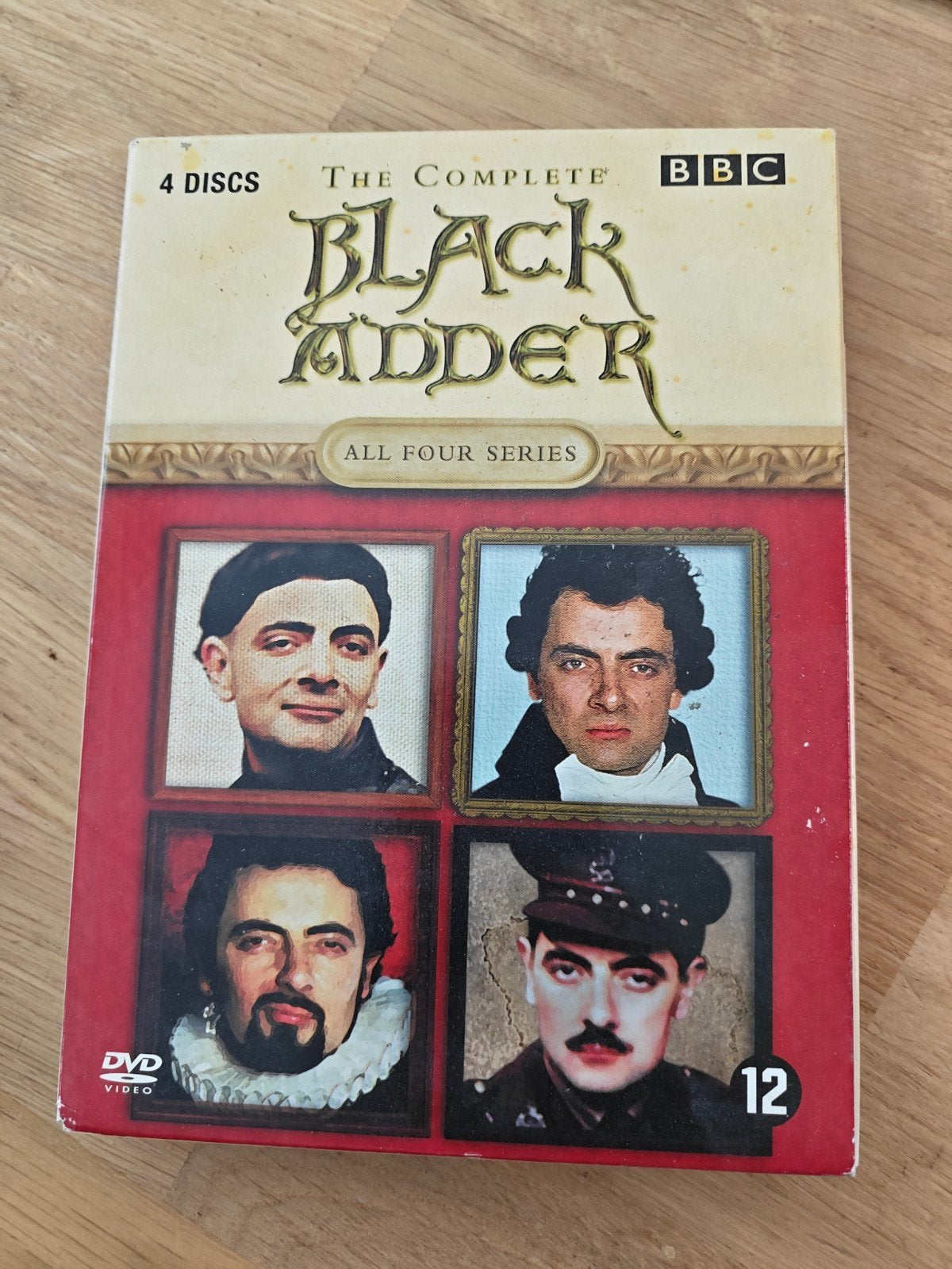 The Complete Blackadder - Alle Vier Series (DVD), Ophalen of Verzenden, Komedie, Vanaf 12 jaar, Complete serie
