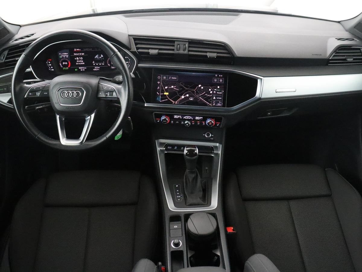 Audi Q3 35 TFSI S Line Pro Line S | Cruise control | Trekhaa, Auto's, Euro 6, 4 cilinders, 150 pk, Zwart