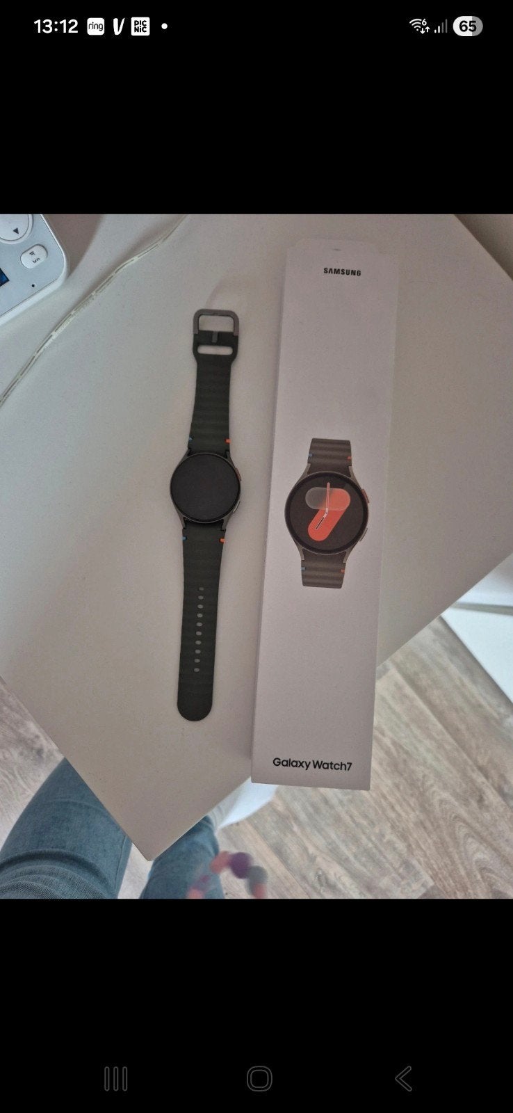 Samsung Galaxy Watch 7 - Zo goed als nieuw, Sieraden, Tassen en Uiterlijk, Smartwatches, Zwart, Ophalen of Verzenden, Zo goed als nieuw