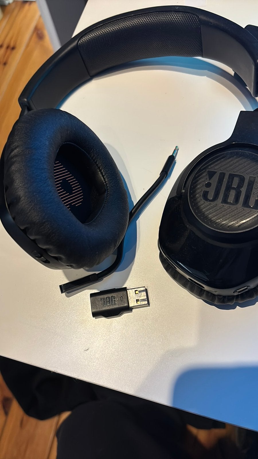 Jbl quantum gaming headset, Computers en Software, Headsets, Zo goed als nieuw, Over-ear, Draadloos, Gaming headset, Ophalen of Verzenden