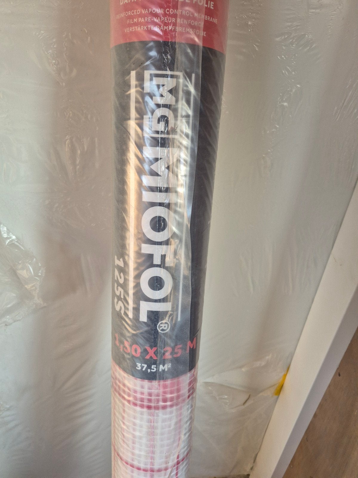 Nieuwe Miofol 125S damp-open folie (37,5 m²) - Over van klus, Ophalen of Verzenden, Nieuw, Overige materialen