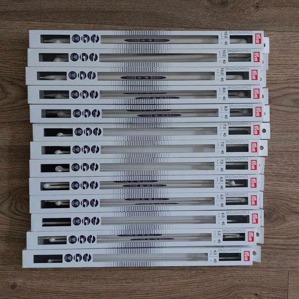 Prym Ergonomische breinaalden 40 cm., Ophalen of Verzenden, Breien, Naald