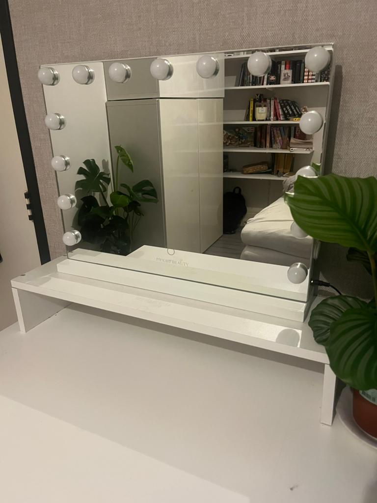 VANITY MIRROR, Ophalen, Minder dan 50 cm, Zo goed als nieuw, Minder dan 100 cm