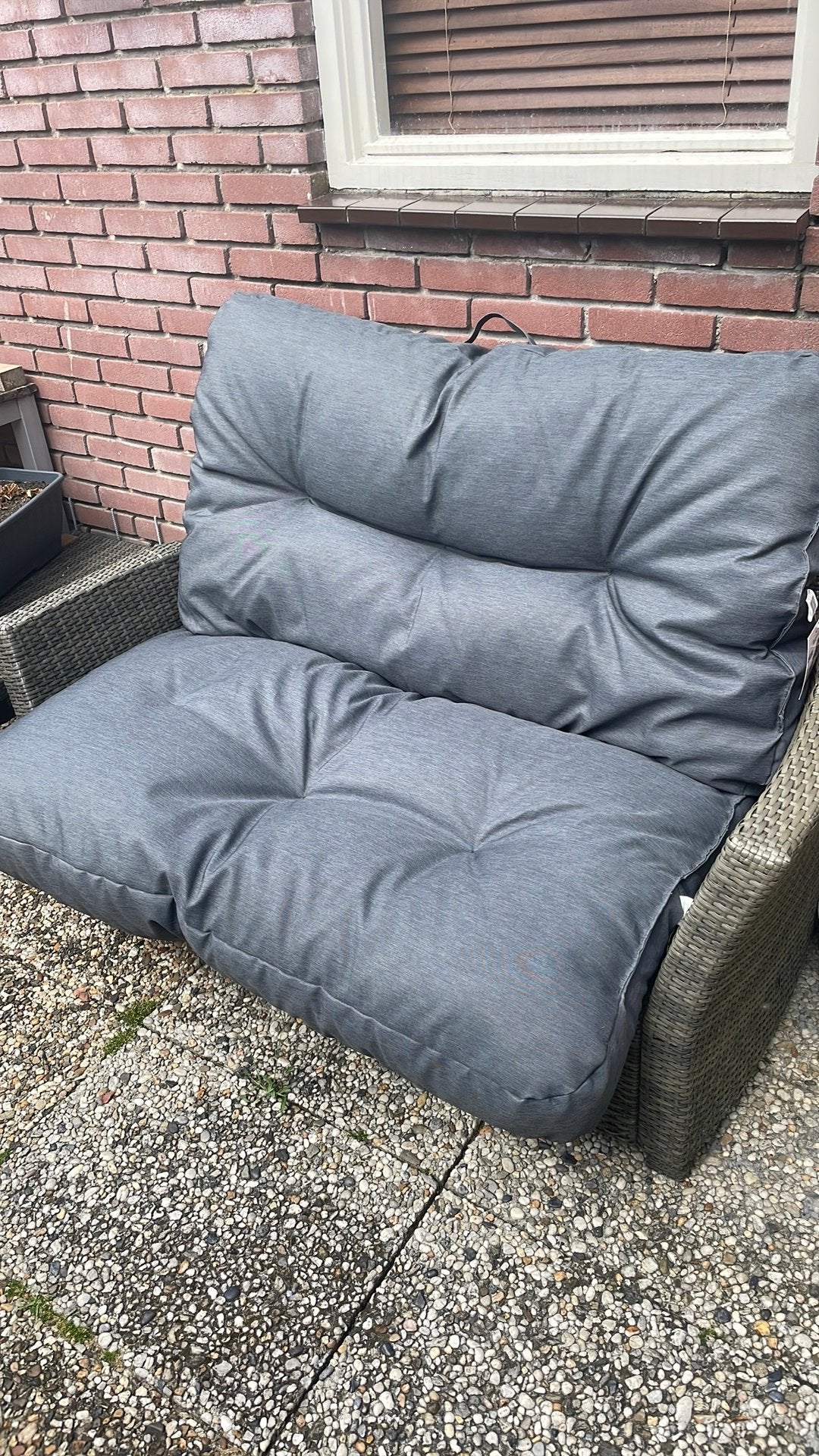 3x Pallet kussen z.g.a.n. (waterafstotend), Ophalen, Overige materialen, Zo goed als nieuw, Loungeset