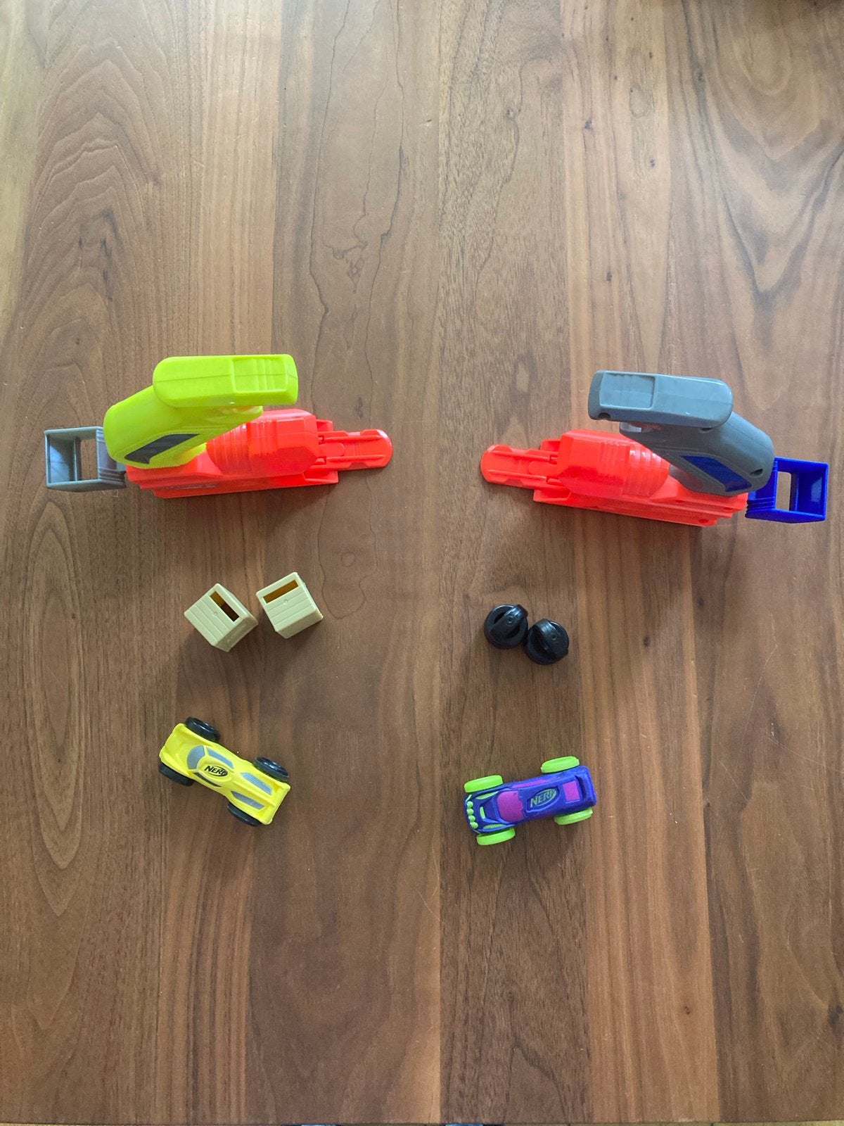 Nerf Nitro speelgoedauto's met lanceerders, Kinderen en Baby's, Speelgoed | Overig, Gebruikt, Ophalen of Verzenden