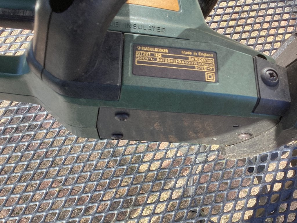 Elektrische heggenschaar, Ophalen of Verzenden, Gebruikt, Elektrisch, Black & Decker