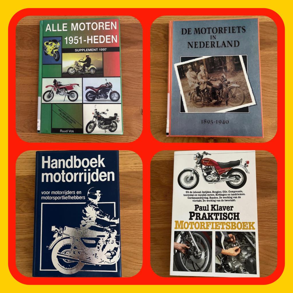 161. Motor boeken vier stuks., Ophalen of Verzenden, Zo goed als nieuw