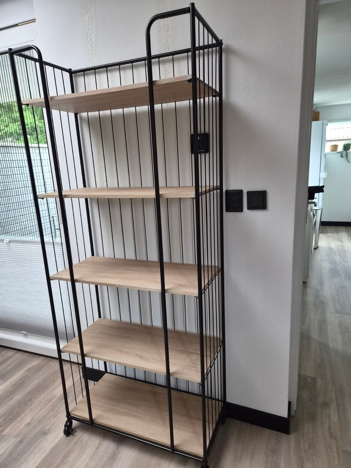 Nette stellingkast, 185x80x35, Huis en Inrichting, Kasten | Boekenkasten, Ophalen, Met plank(en), Gebruikt, 50 tot 100 cm