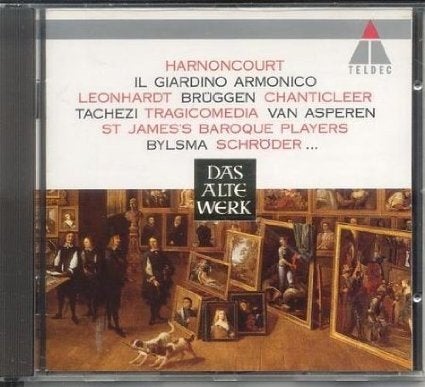 Harnoncourt Leonhardt Brüggen Das Alte werk CD, Gebruikt, Overige typen, Ophalen of Verzenden, Barok