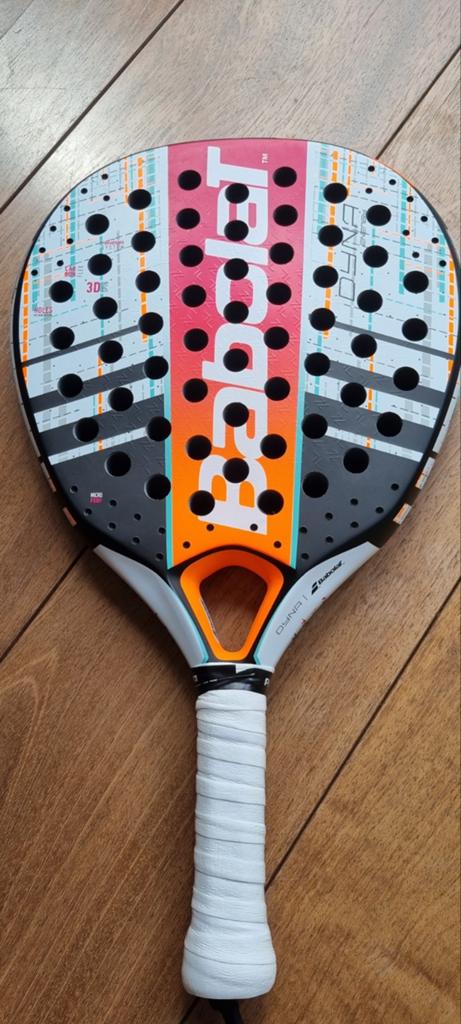 Babolat Dyna Energy padel racket - uitstekende staat, Sport en Fitness, Padel, Ophalen, Zo goed als nieuw, Padelracket