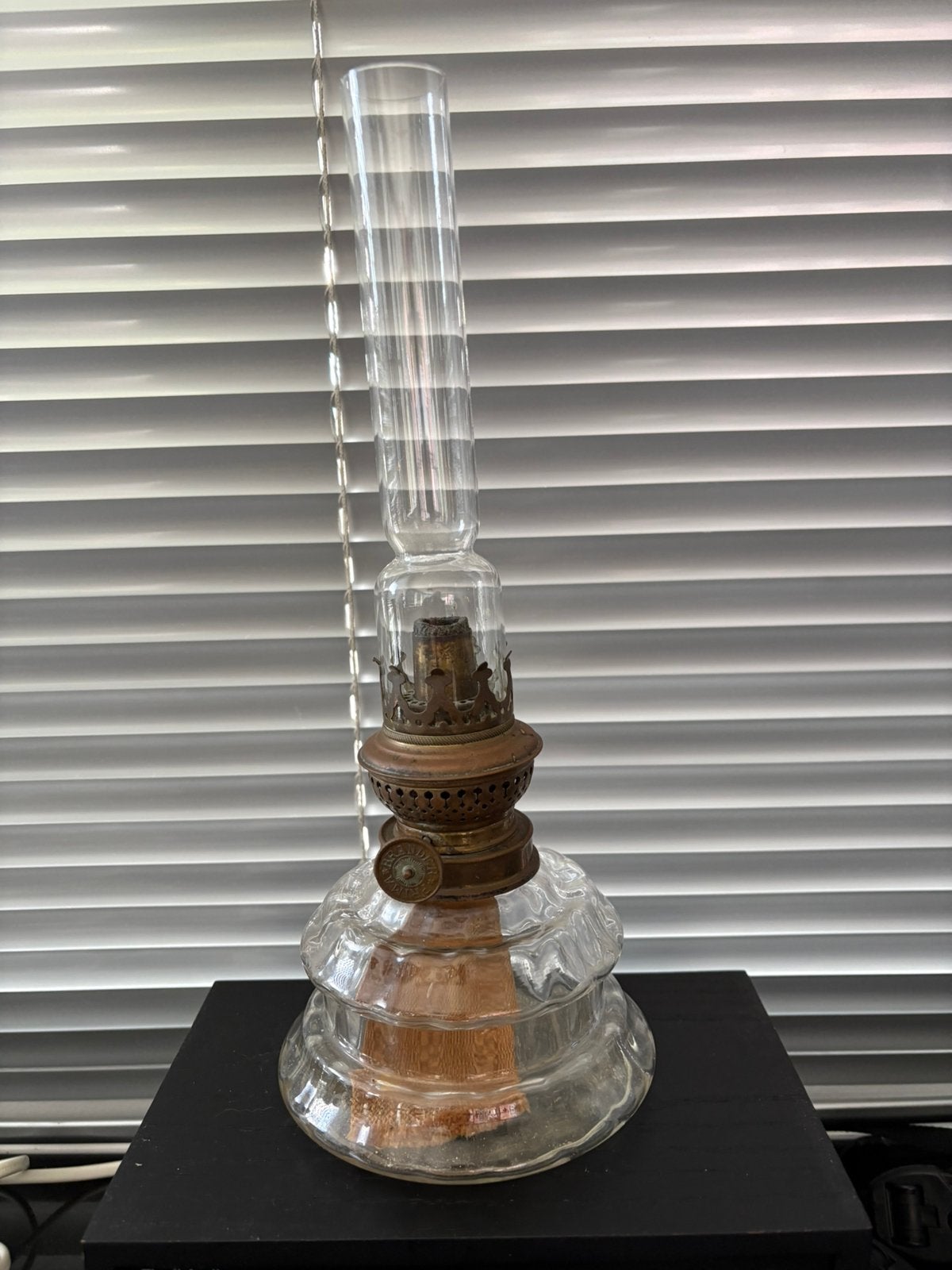Petroleum lamp, Ophalen