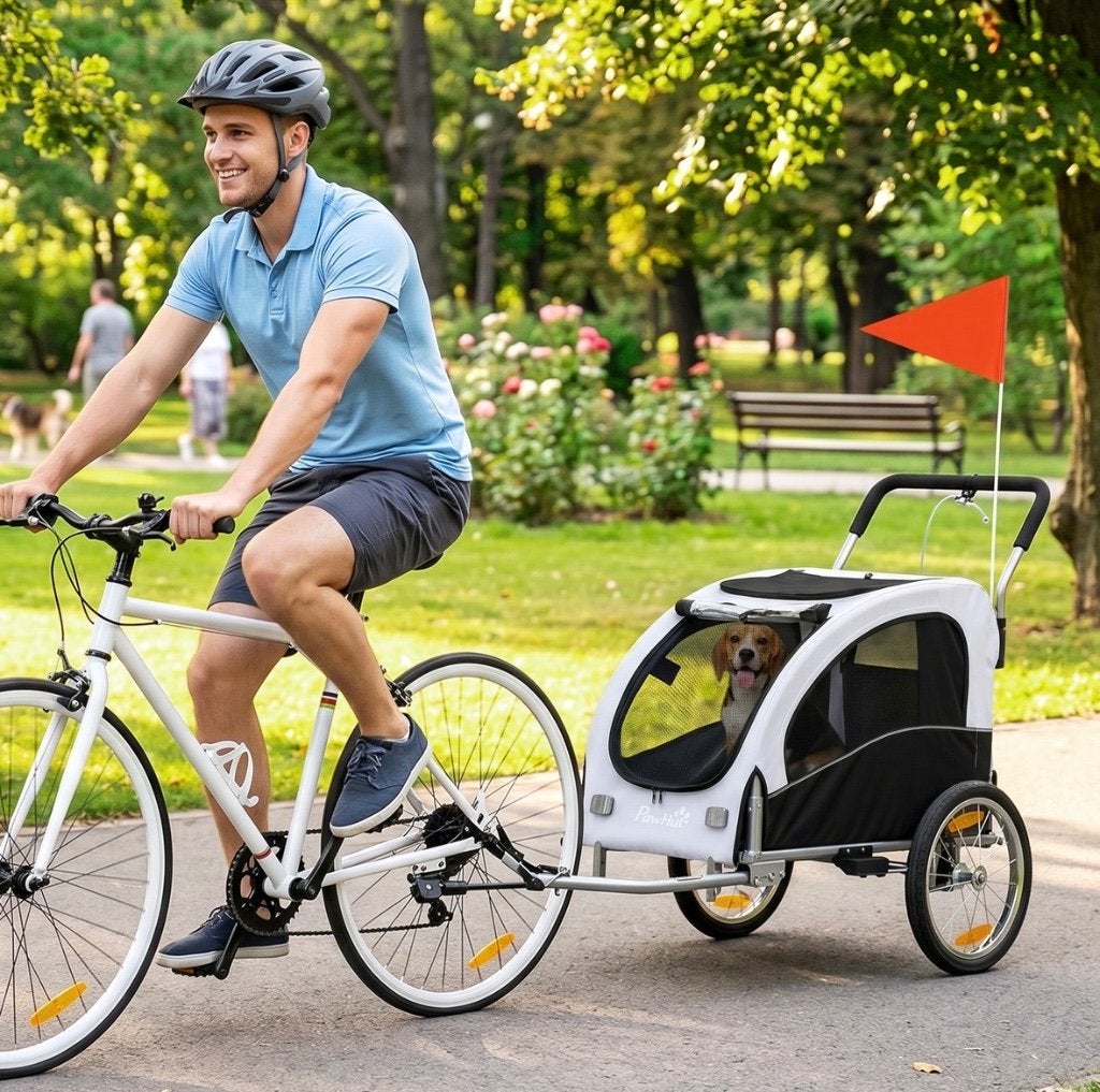 PawHut Huisdier Fietskar / Hondenfietskar, Dieren en Toebehoren, Overige merken, Ophalen, Nieuw, Hondenfietskar