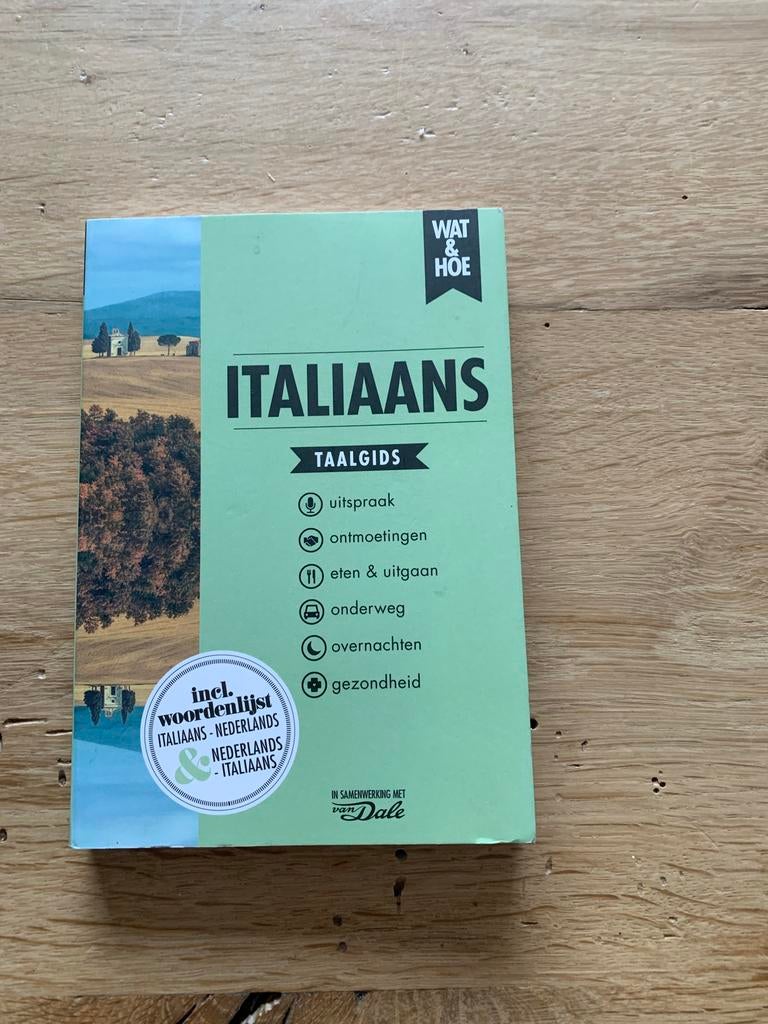 Wat & Hoe Italiaans Taalgids - Inclusief Woordenlijst, Boeken, Ophalen of Verzenden, Zo goed als nieuw, Non-fictie