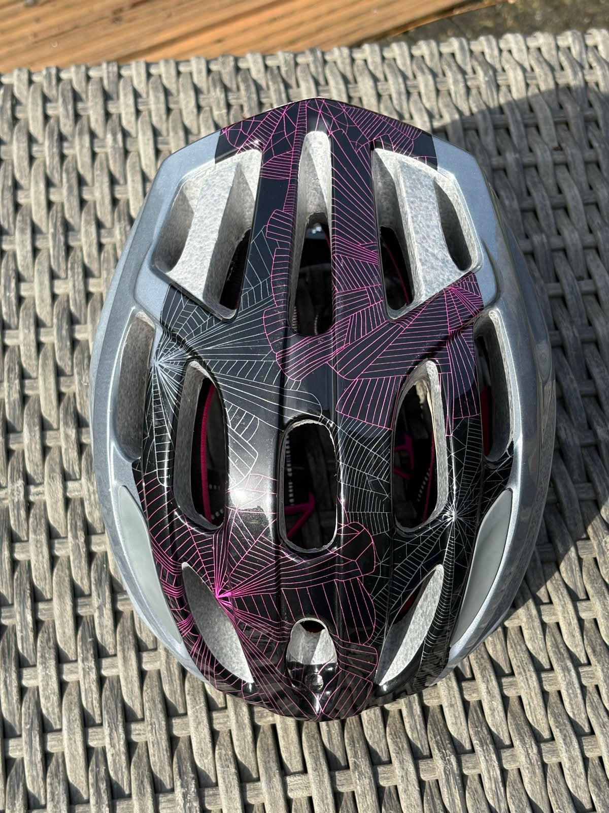 Specialized Fietshelm Dames - Zilver/Roze Maat M, Ophalen of Verzenden, Gebruikt, M, Dame