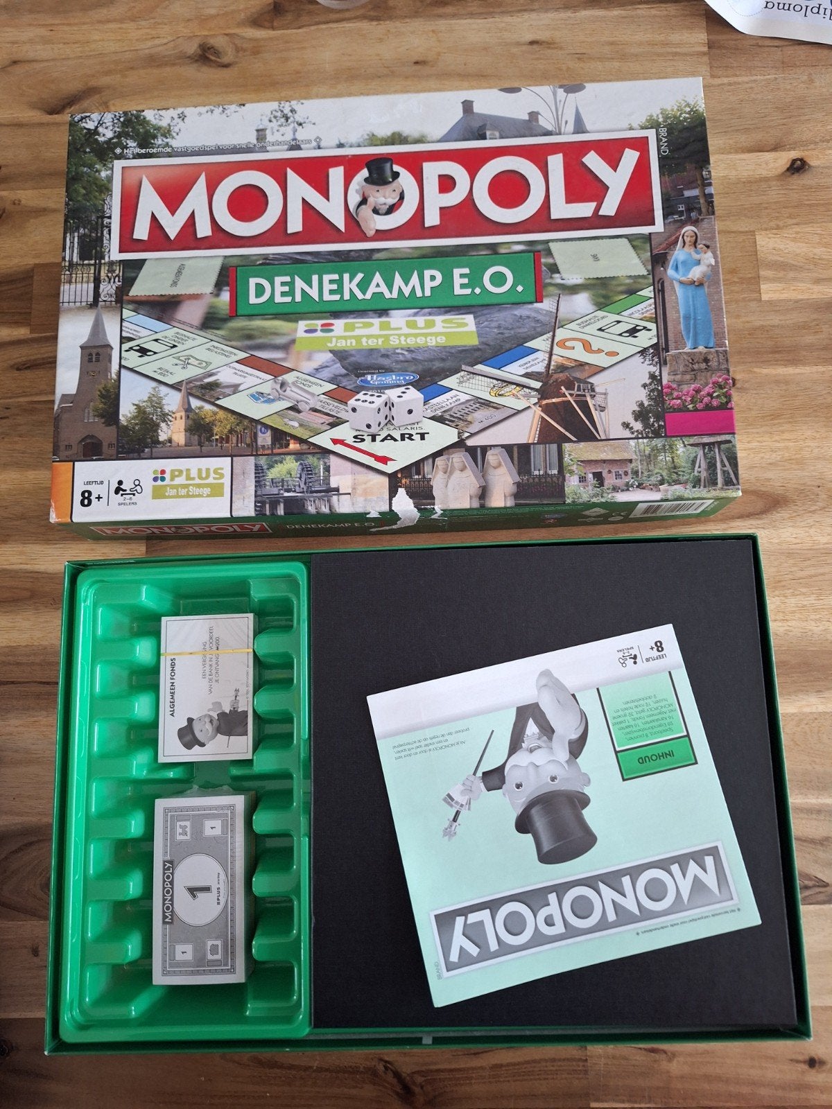 Monopoly Denekamp - Nieuw (doos beschadigd), Vijf spelers of meer, Ophalen of Verzenden, Nieuw, Jumbo