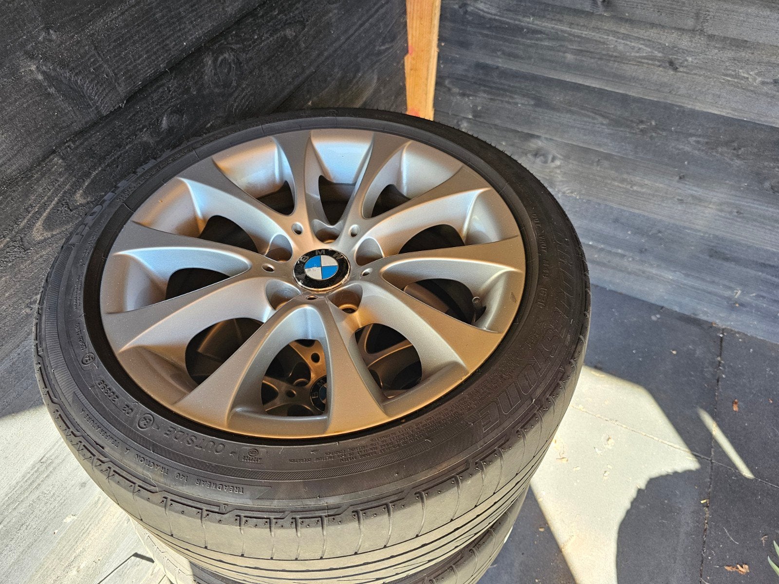 bmw 3 serie velgen breedset 17 inch (e90, e91, e92, e93), Ophalen, Gebruikt, Velg(en), 17 inch