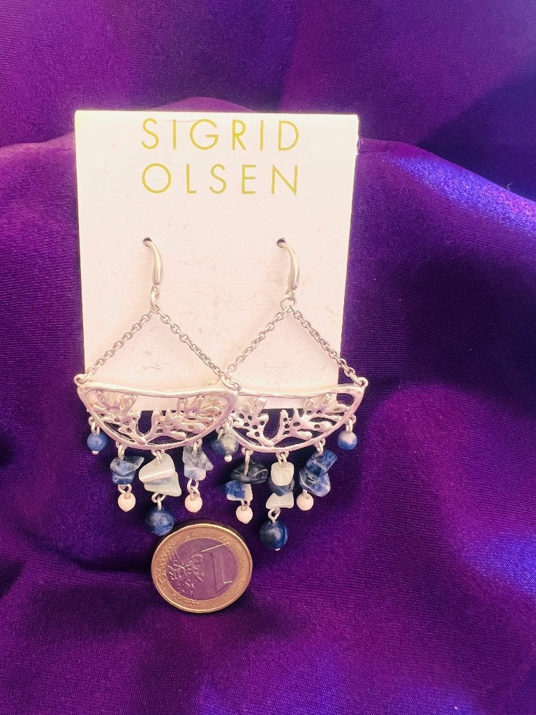 Oorbellen Sigrid Olsen, Ophalen of Verzenden, Nieuw, Blauw, Overige materialen