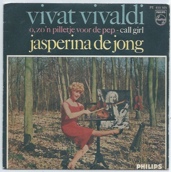 Jasperina de Jong- Vivat Vivaldi EP, Verzenden, 7 inch, Levenslied of Smartlap, Fotohoes