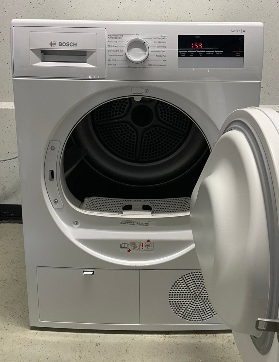 Bosch droger met garantie + bezorging, Bosch, 6 tot 8 kg, Minder dan 85 cm, Ophalen of Verzenden