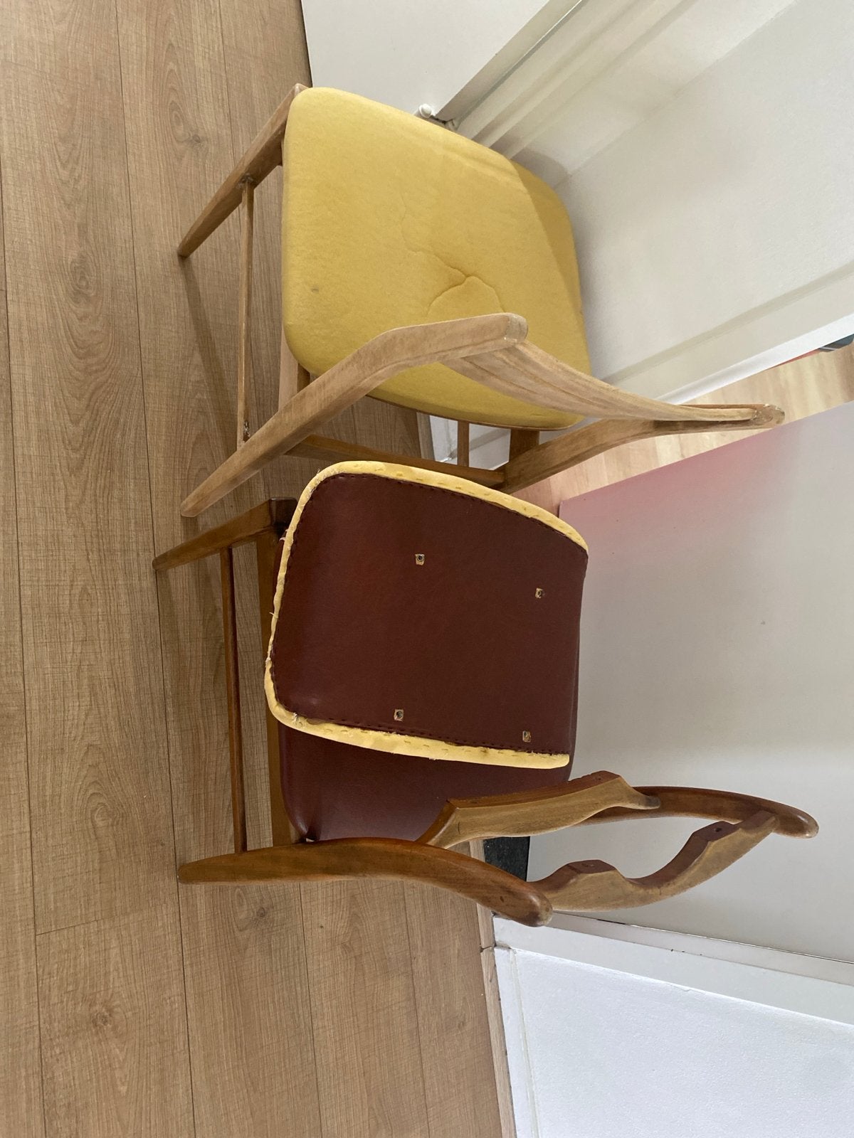 2 Vintage Stoelen - Jaren '60 Stijl, Ophalen