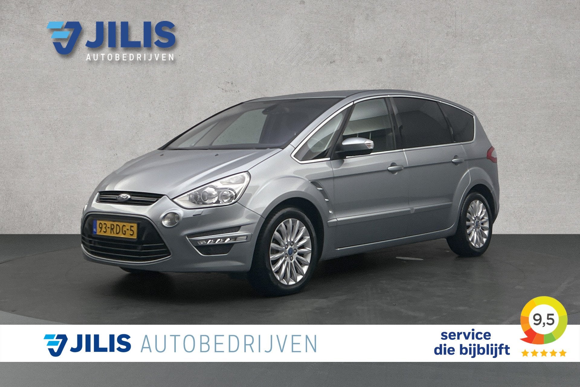 Ford S-Max 2.0 EcoBoost Titanium 7p. | Trekhaak | Cruise con, Auto's, Ford, Euro 5, Gebruikt, 4 cilinders, 7 stoelen