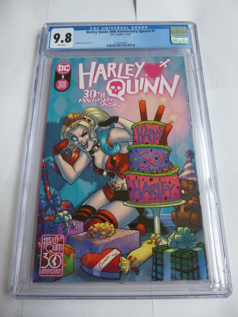 HARLEY QUINN 30TH ANNIVERSARY SPECIAL 1CGC9.8 UIT 2022, Boeken, Strips | Comics, Eén comic, Amerika, Marvel Comics, Ophalen of Verzenden