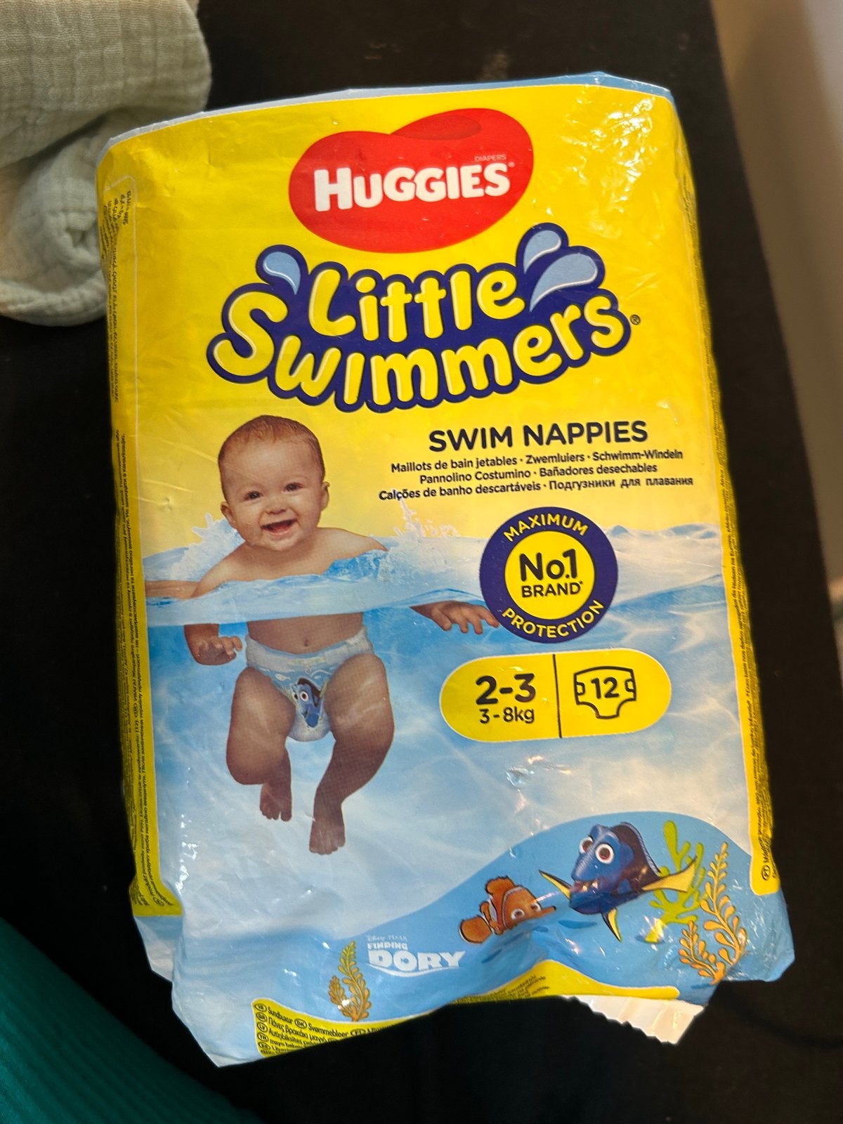 Huggies swimming diapers 2-3size, Ophalen of Verzenden, Nieuw, Jongetje of Meisje, Zwem-accessoire