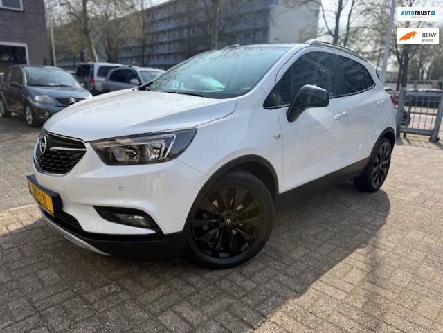 Opel Mokka X 1.4 Turbo Innovation Navi/Camera/Carplay, Stof, Gebruikt, Zwart, Wit