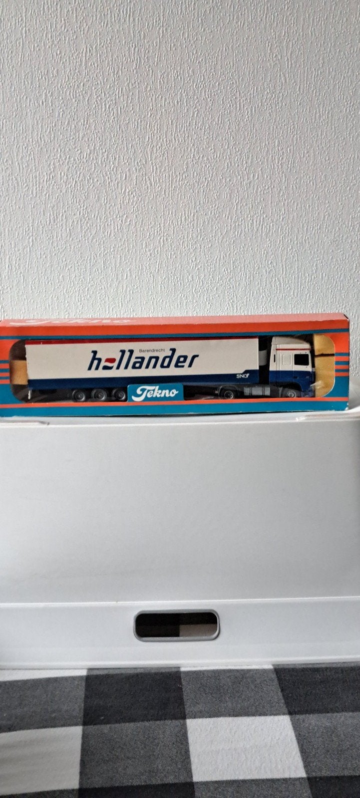 Tekno Hellander vrachtwagenmodel in doos, Overige merken, 1:32 tot 1:50, Nieuw, Ophalen of Verzenden