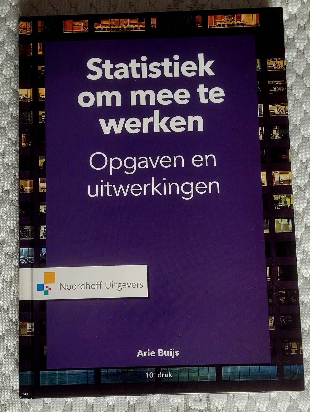 Statistiek om mee te werken - Arie Buijs (10e druk), Ophalen of Verzenden, Nieuw, HBO, Arie Buijs