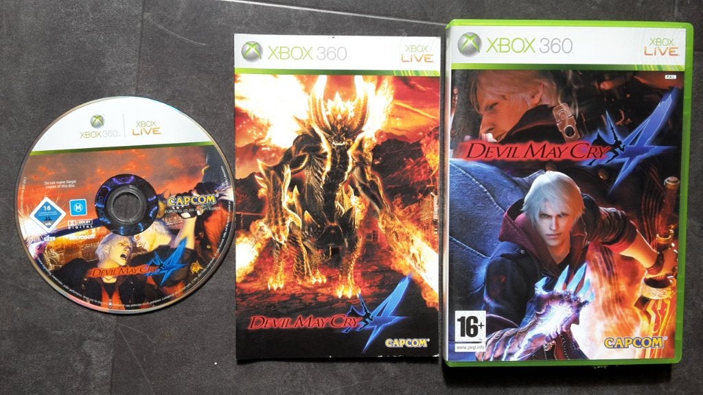 XBOX 360 - Devil May Cry 4 - Spel Game XBOX360, Spelcomputers en Games, Avontuur en Actie, 1 speler, Ophalen of Verzenden, Zo goed als nieuw