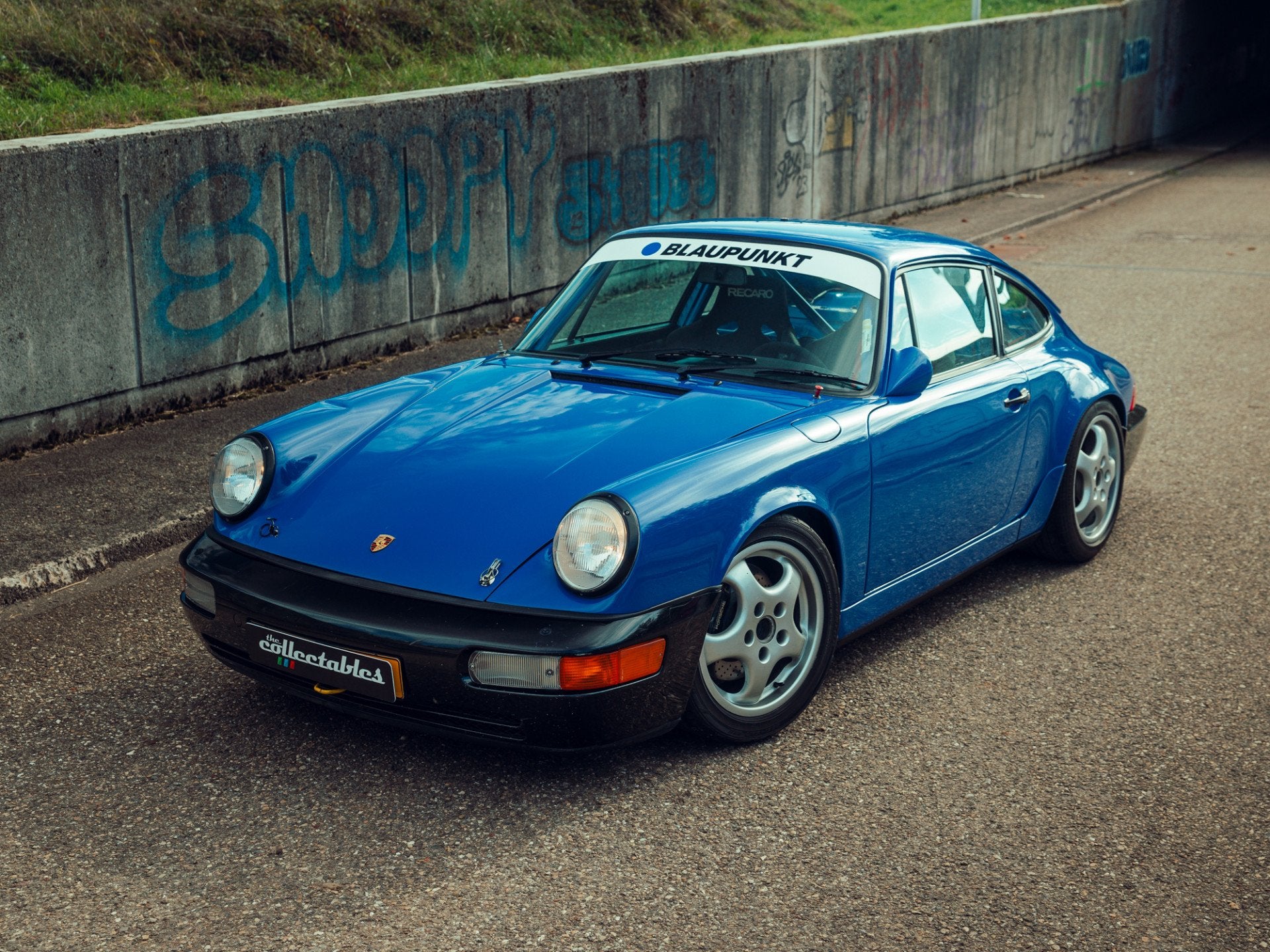 Porsche 911 964 Carrera Cup 3.6 Originele 964 Cup nr 20 van, Zwart, Blauw, Bedrijf, 3600 cc