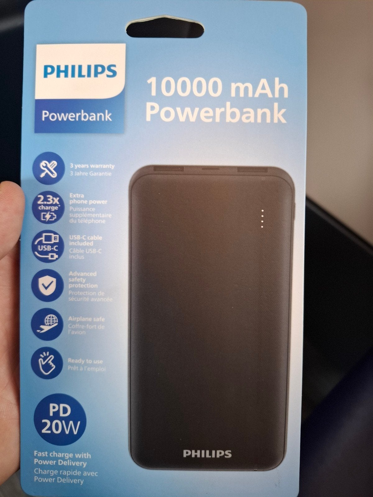 Powerbank Philips, Ophalen of Verzenden, Nieuw, Philips