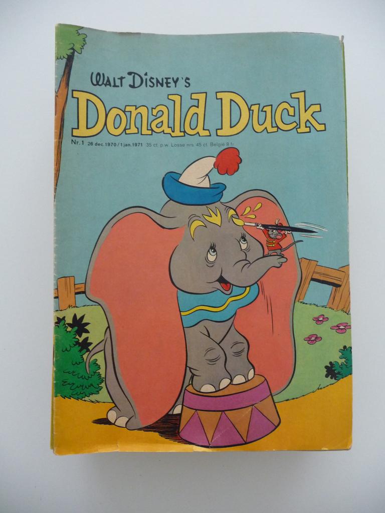 DONALD DUCK - complete jaargang 1971, 53 nummers, Eén stripboek, Ophalen of Verzenden, Gelezen