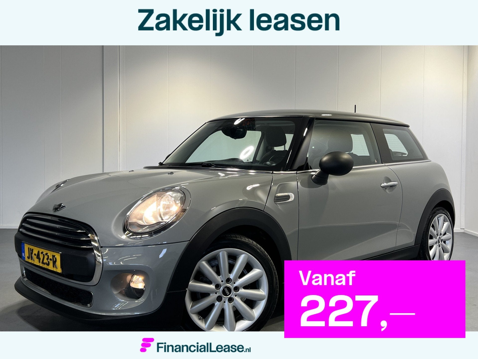MINI 3-deurs 1.2 One Salt Business | Navigatie | LM Velgen 1, Stof, Gebruikt, Met garantie (alle), 4 stoelen